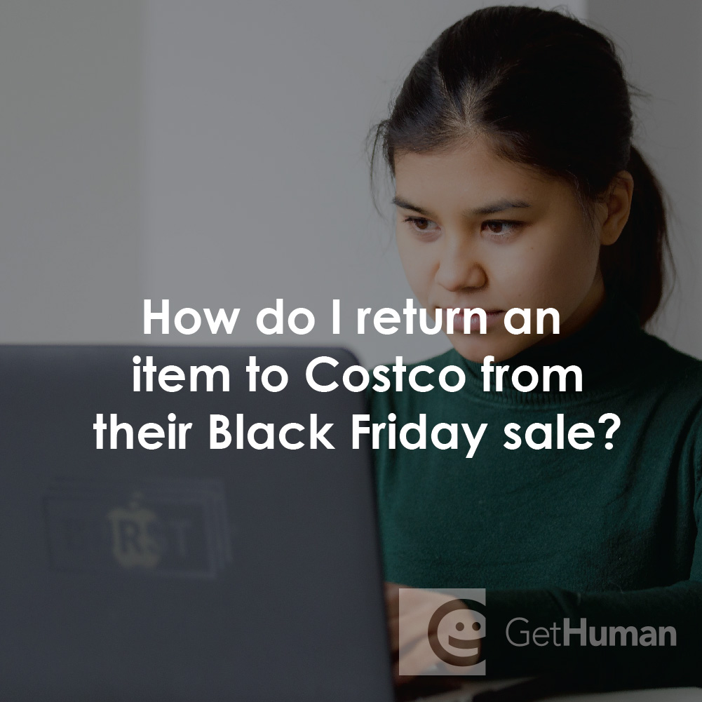 How Do I Return an Item to Costco from Their Black Friday Sale?