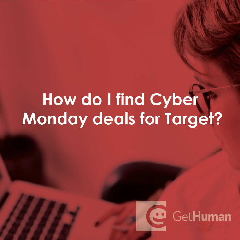 How Do I Find Cyber Monday Deals for Target?