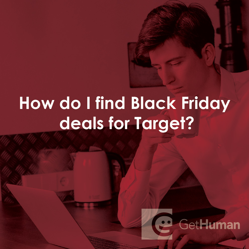 How Do I Find Black Friday Deals for Target?