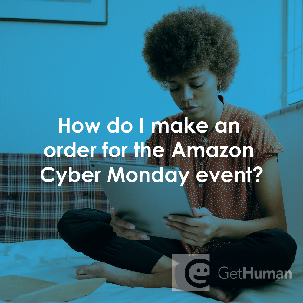 How Do I Make an Order for the Amazon Cyber Monday Event?