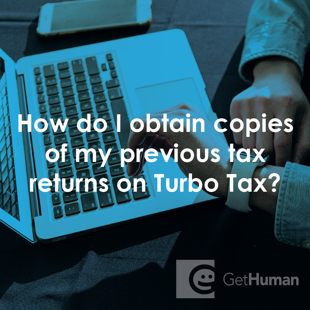 How Do I Obtain Copies of My Previous Tax Returns on Turbo Tax?