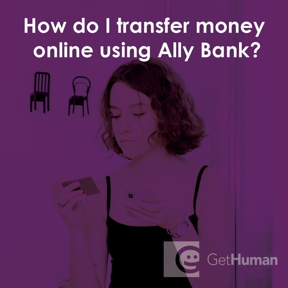 How Do I Transfer Money Online Using Ally Bank?
