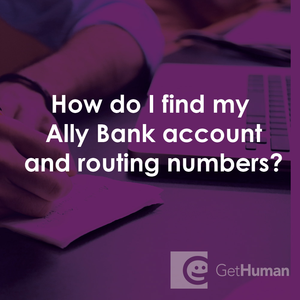 How Do I Find My Ally Bank Account and Routing Numbers?