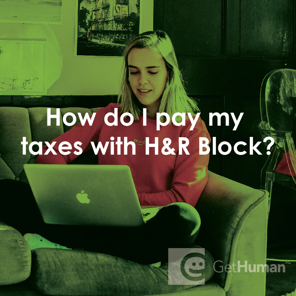 How Do I Pay My Taxes with H&R Block?