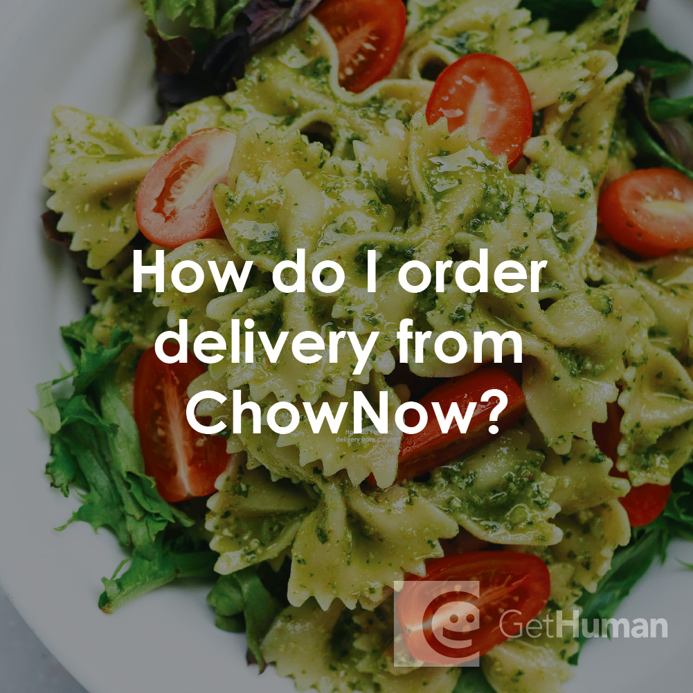 How Do I Order Delivery from ChowNow?
