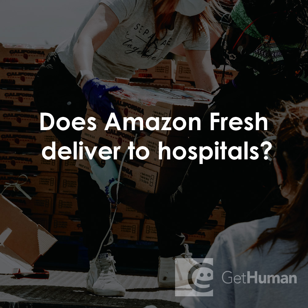 Does Amazon Fresh Deliver to Hospitals?