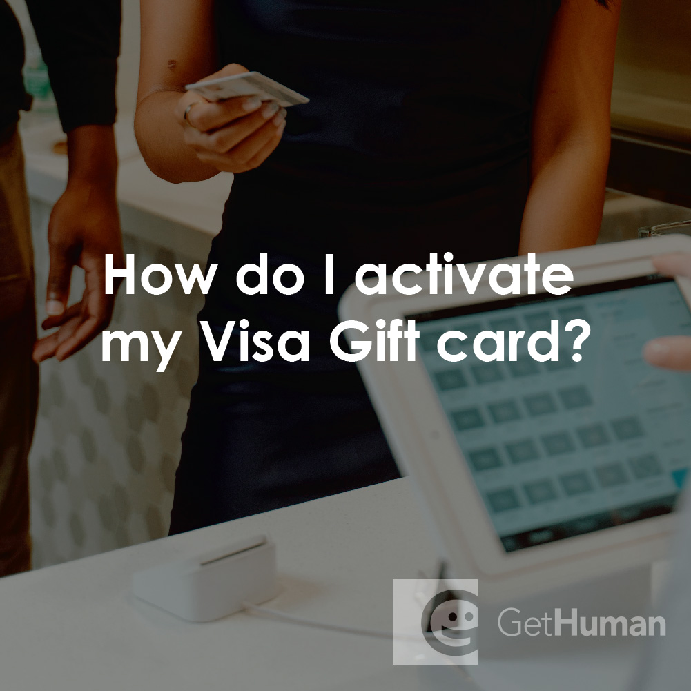 How Do I Activate My Visa Gift Card?