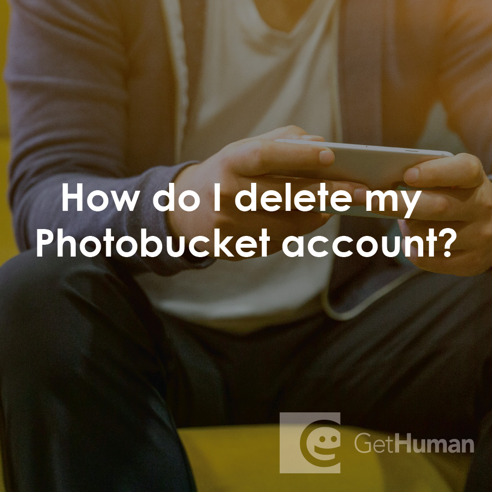 How Do I Delete My Photobucket Account?