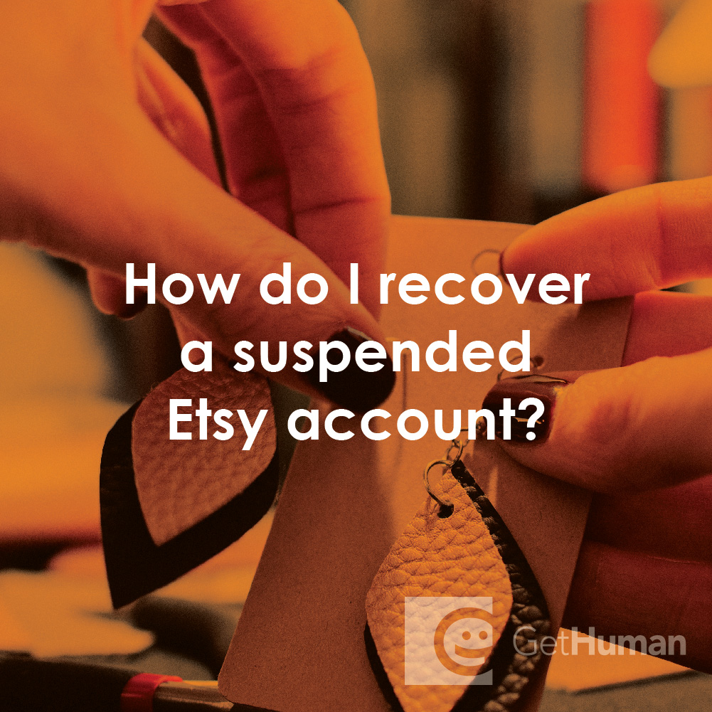 How Do I Recover a Suspended Etsy Account?