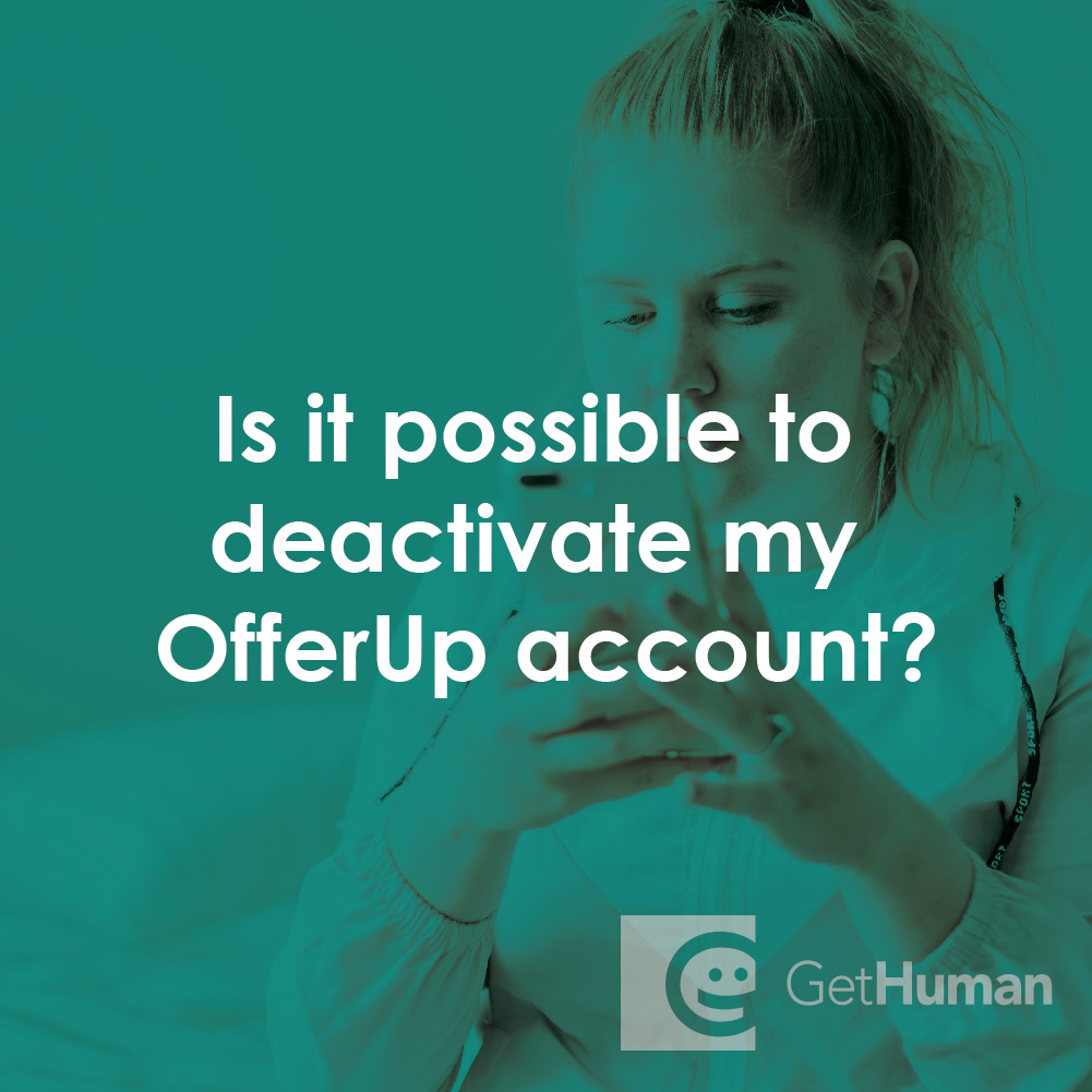 Is It Possible to Deactivate My OfferUp Account?