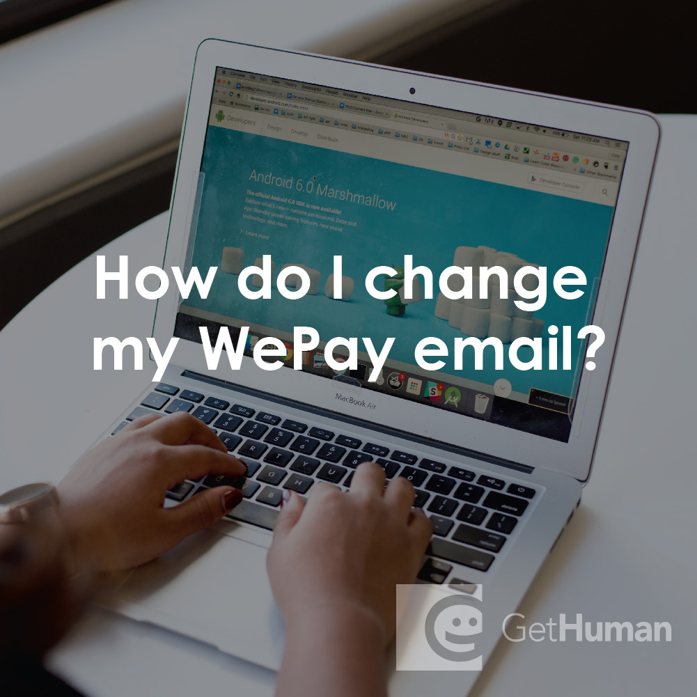 How Do I Change My WePay Email?