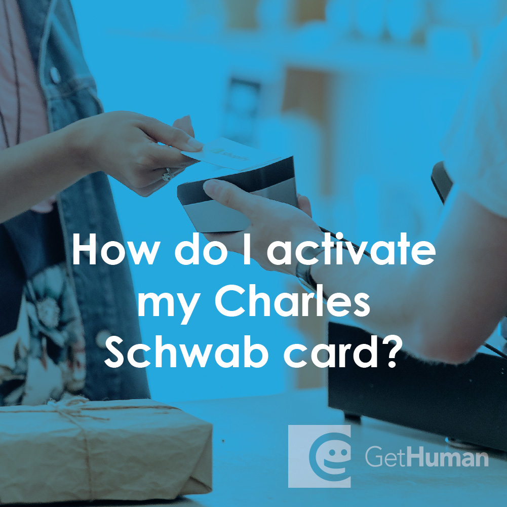 How Do I Activate My Charles Schwab Card?