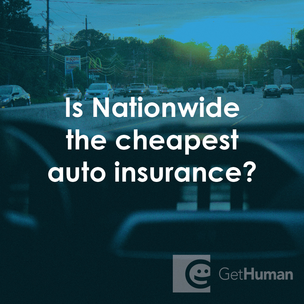 Is Nationwide the Cheapest Auto Insurance?