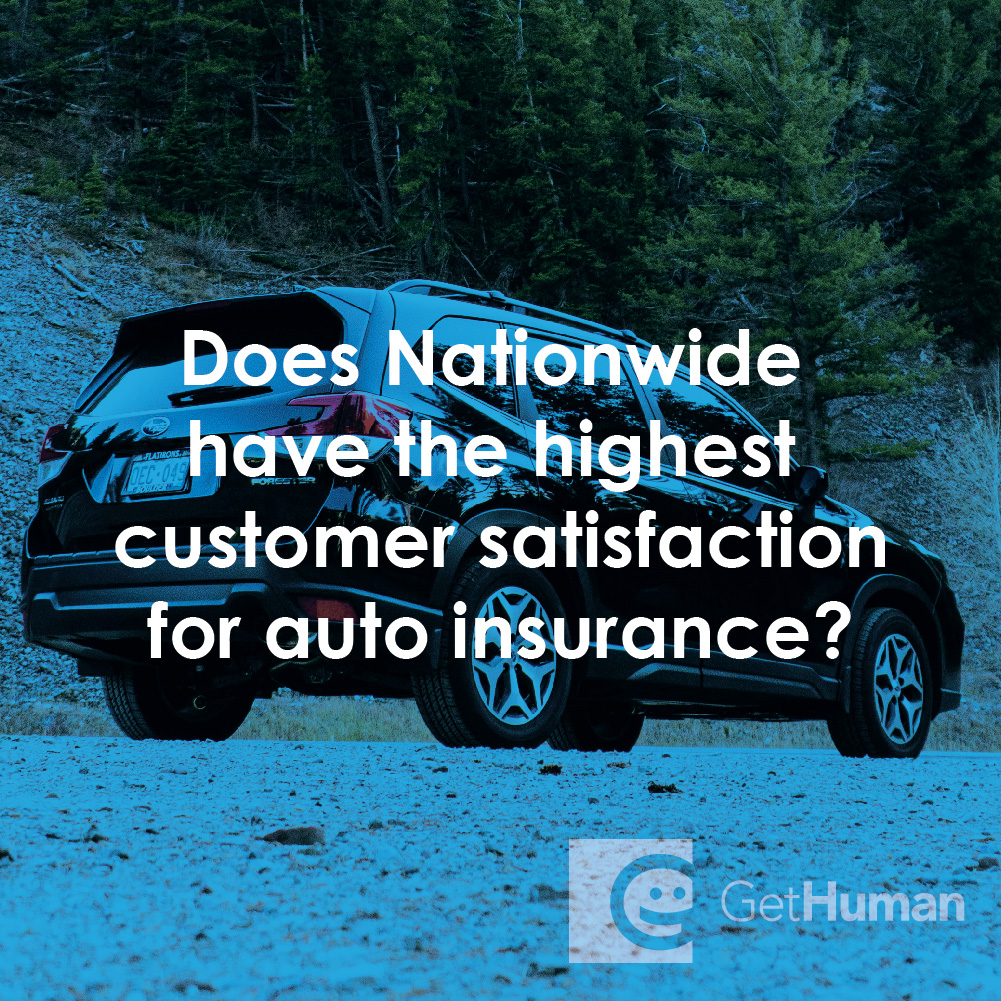 Does Nationwide Have the Highest Customer Satisfaction for Auto Insurance?