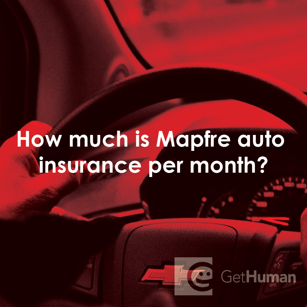 How Much Is Mapfre Auto Insurance Per Month?