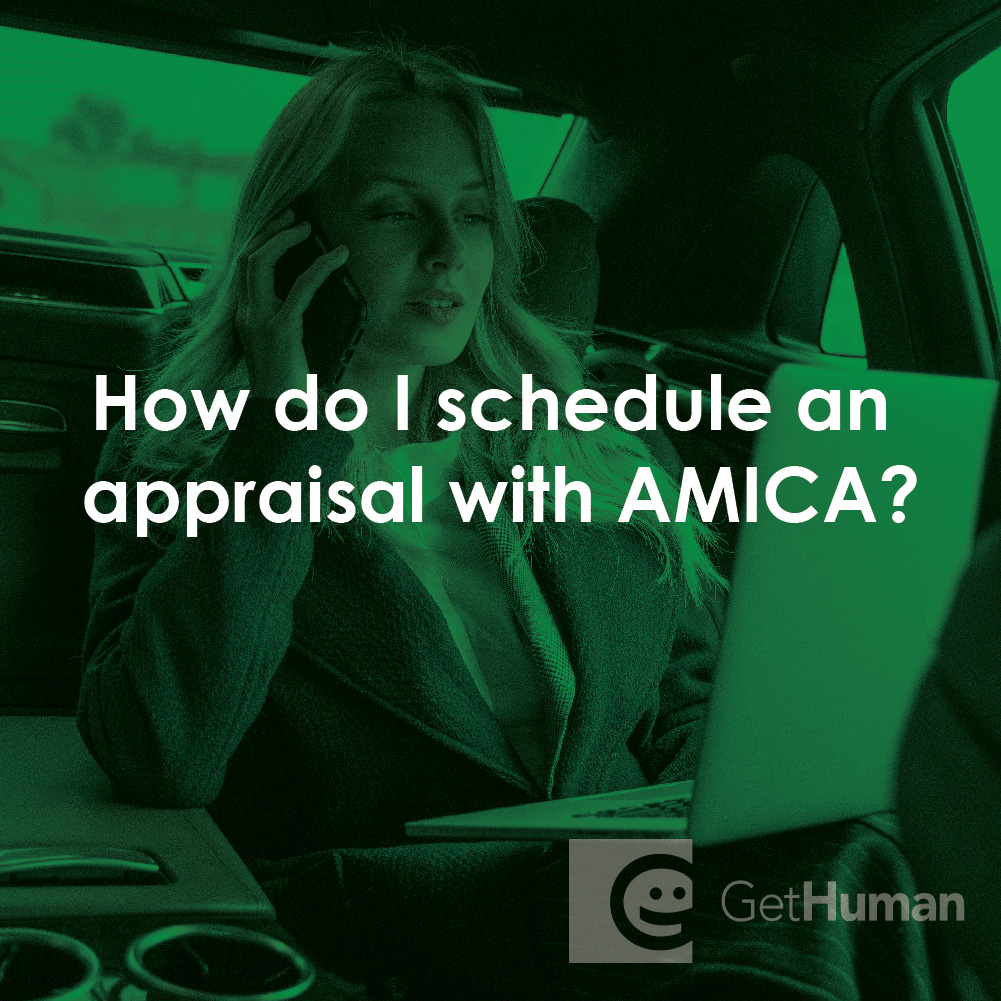 How Do I Schedule an Appraisal with Amica?