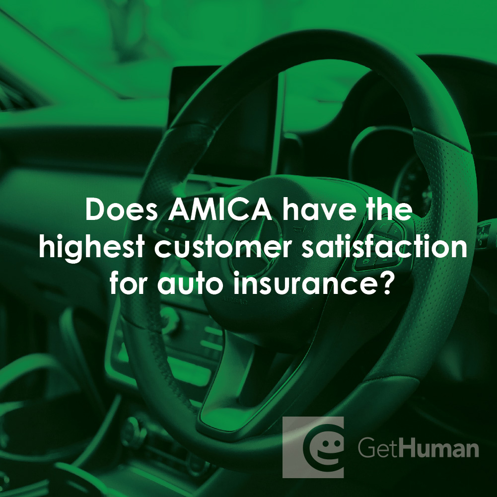 Does Amica Have the Highest Customer Satisfaction for Auto Insurance?