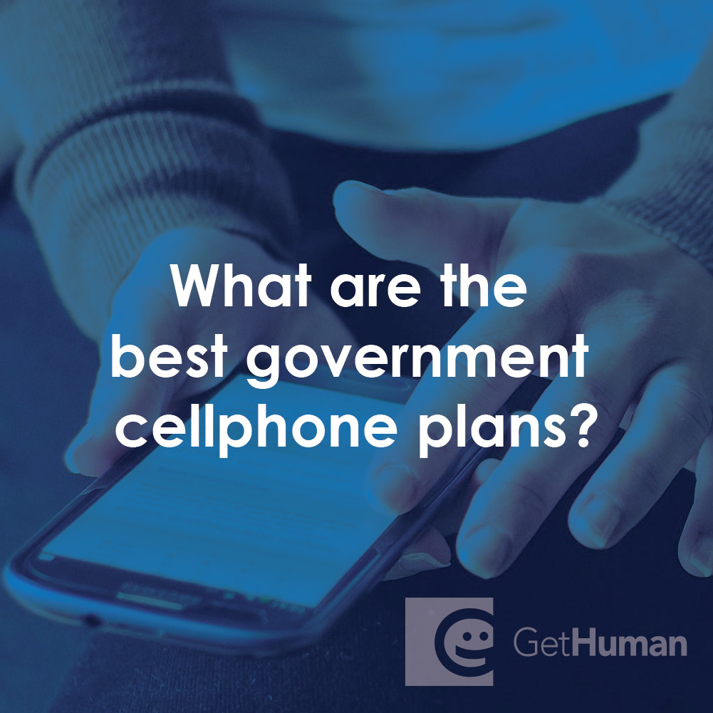 What Are the Best Government Cellphone Plans?
