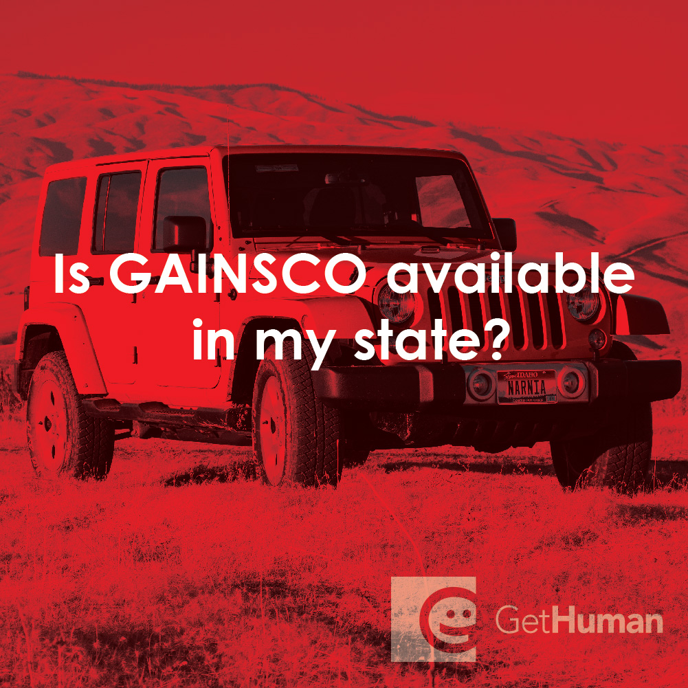 Is GAINSCO Available in My State?