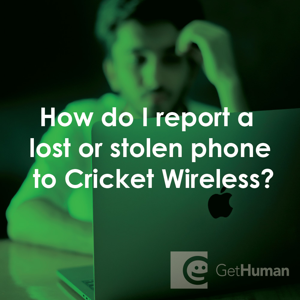 How Do I Report a Lost or Stolen Phone to Cricket Wireless?