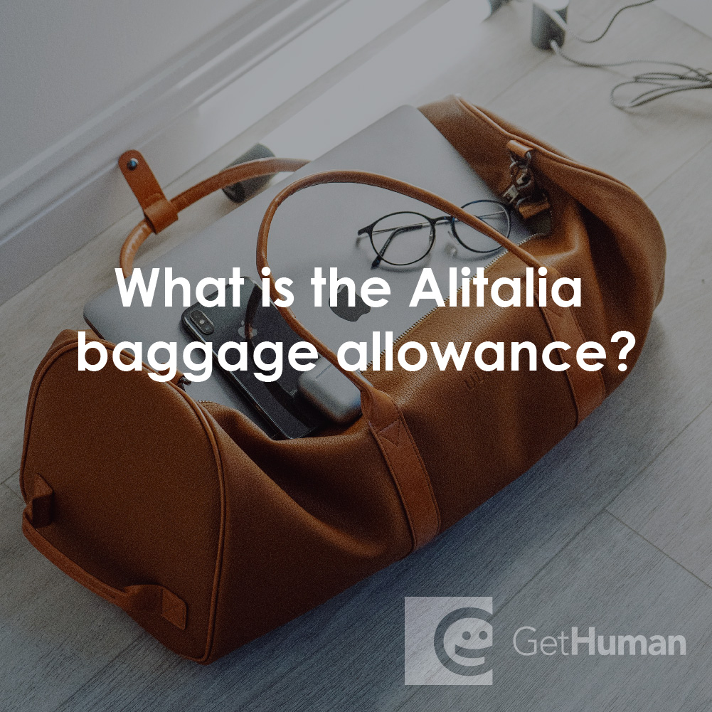 What Is the Alitalia Baggage Allowance?