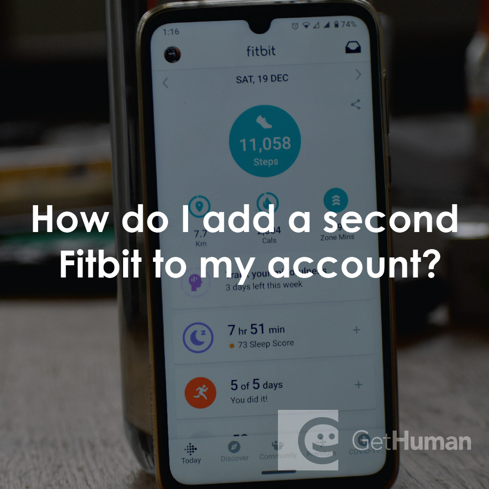 How Do I Add a Second Fitbit to My Account?