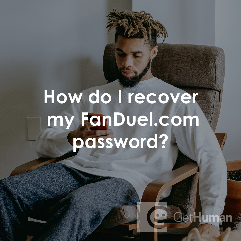 How Do I Recover My FanDuel Password?