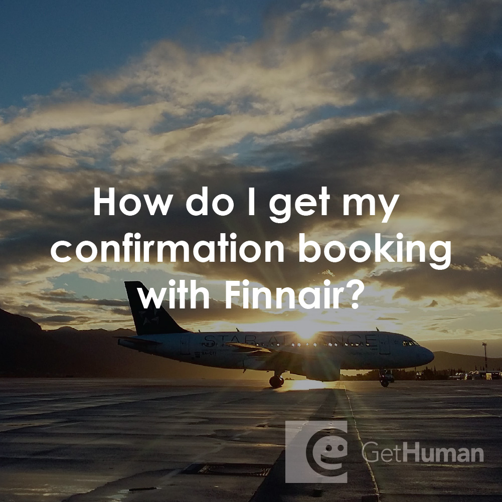 How Do I Get My Confirmation Booking with Finnair?