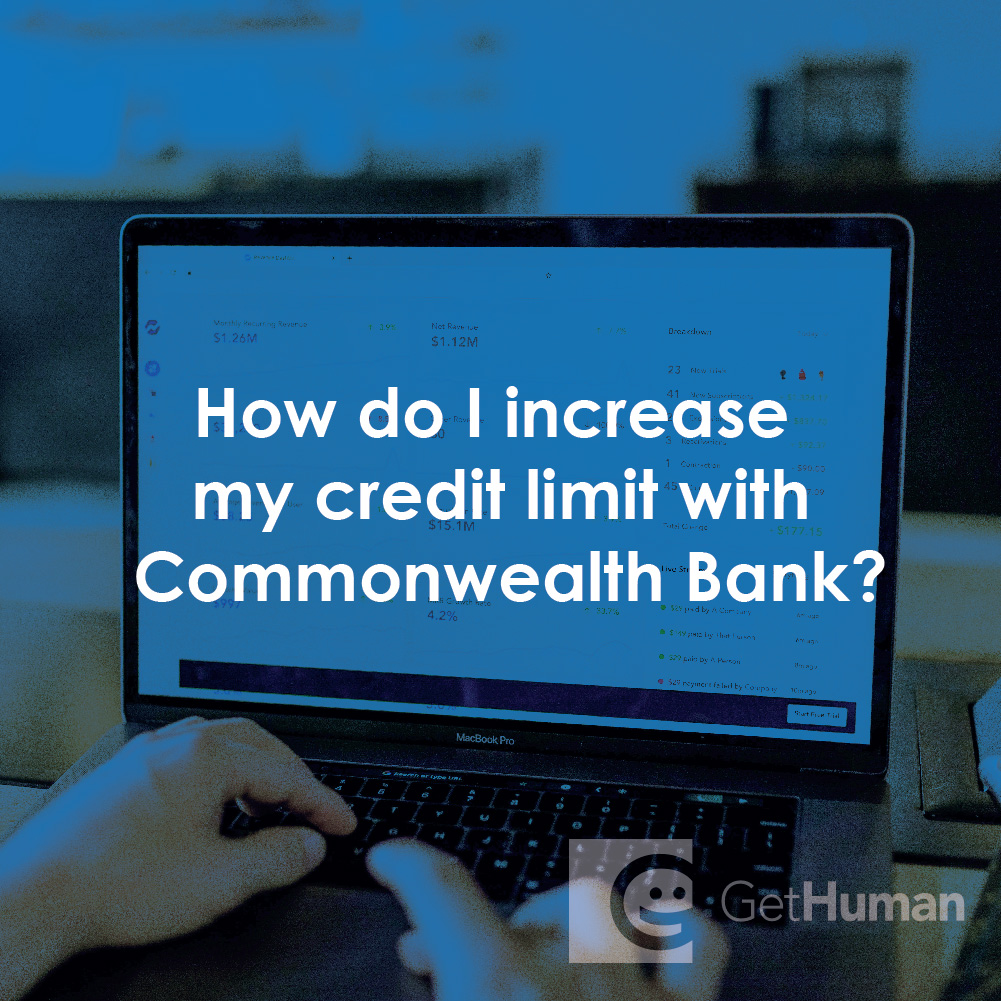 How Do I Increase My Credit Limit with Commonwealth Bank?