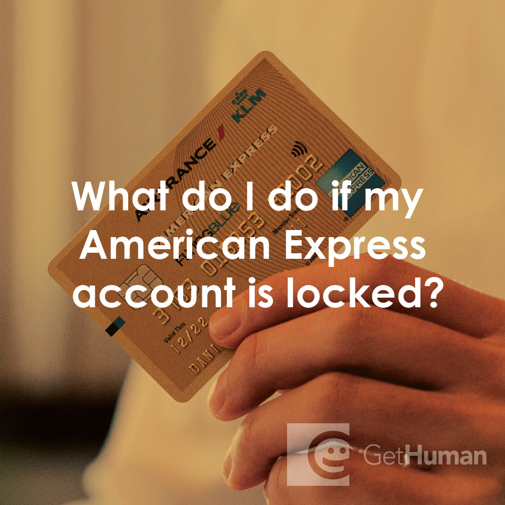 What Do I Do If My American Express Account Is Locked?