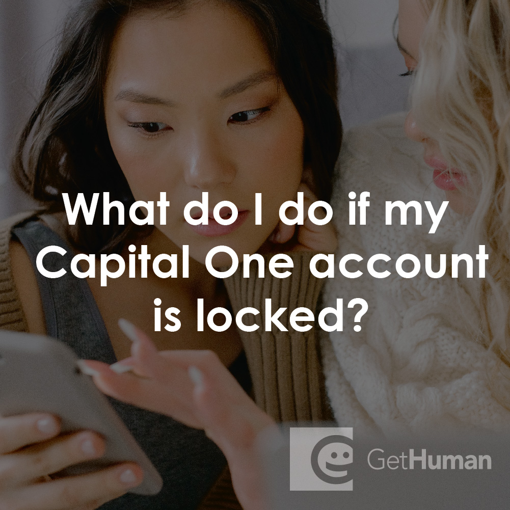 What Do I Do If My Capital One Account Is Locked?