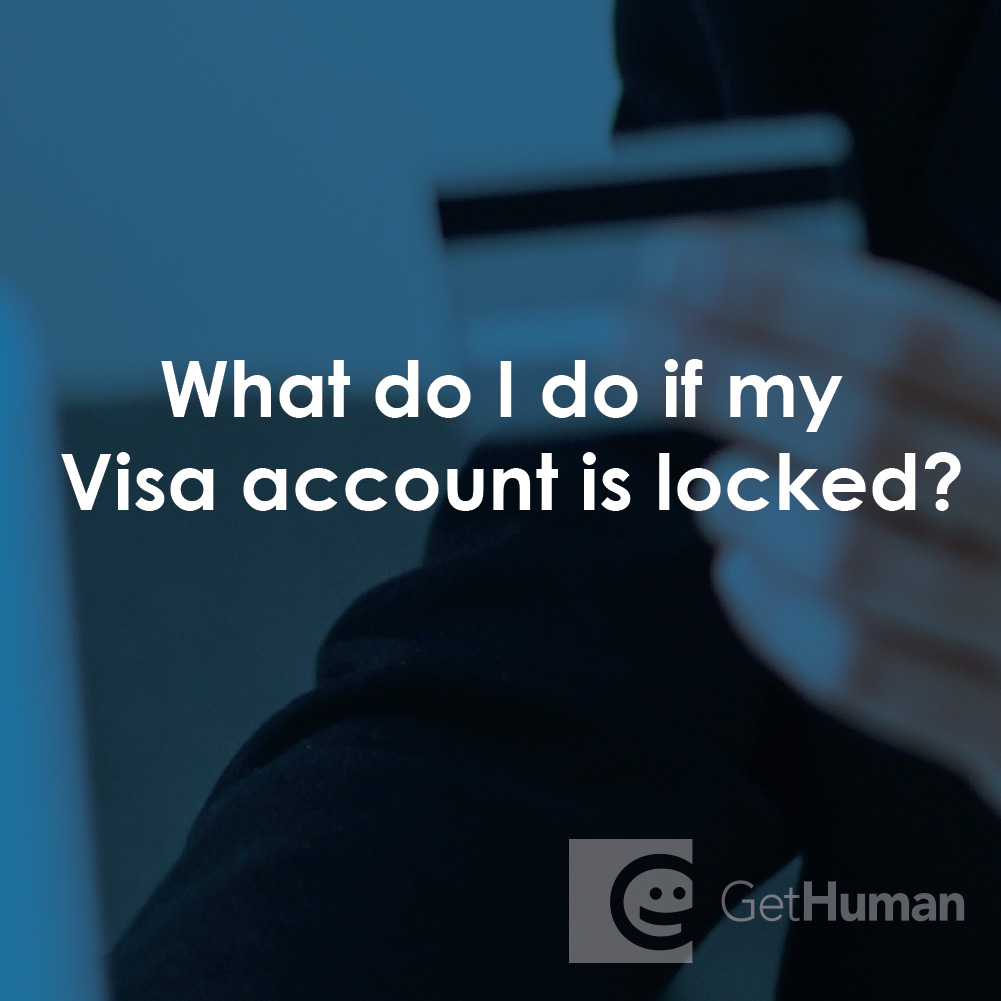 What Do I Do If My Visa Account Is Locked?