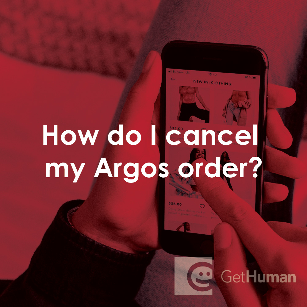 How Do I Cancel My Argos Order?