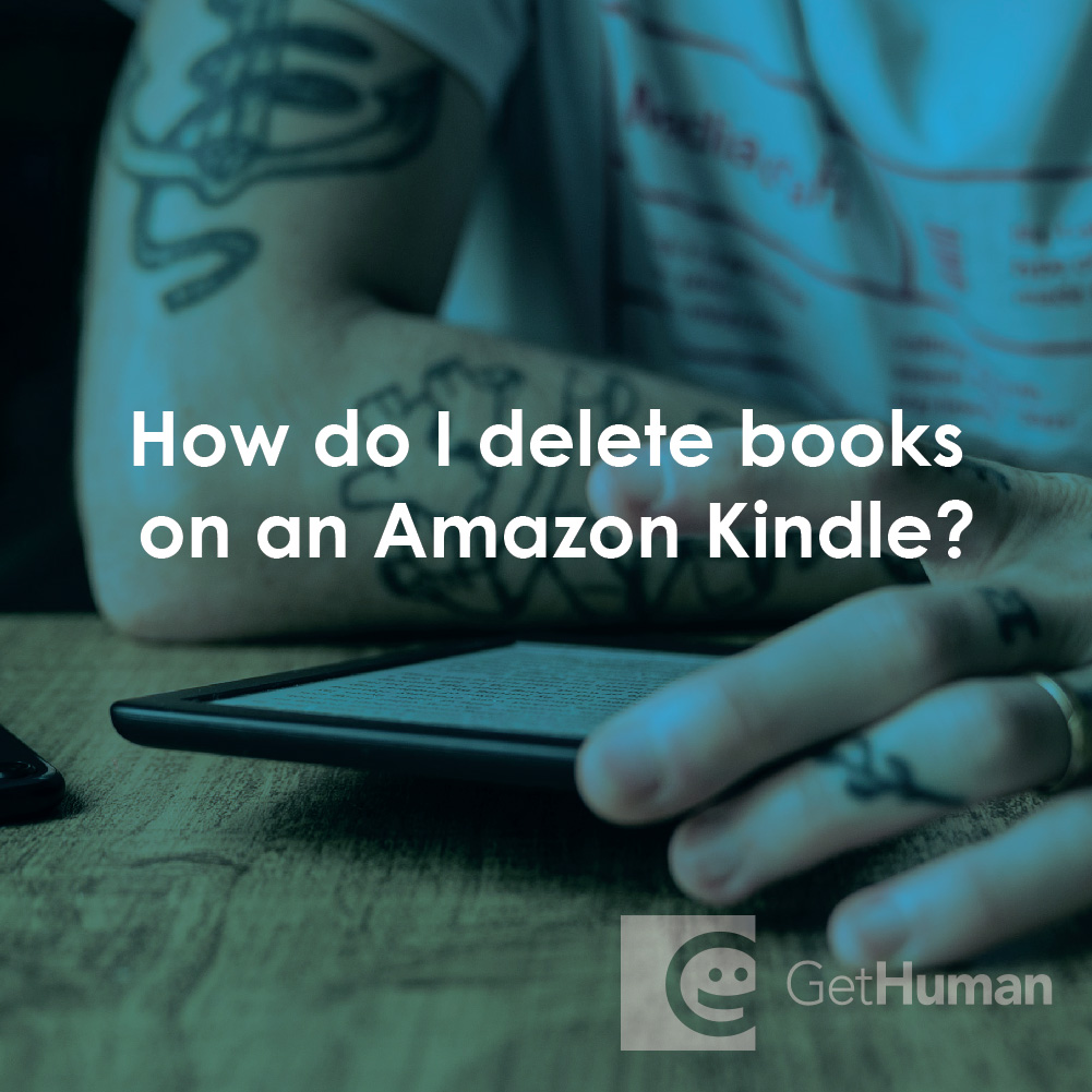 How Do I Delete Books on an Amazon Kindle?