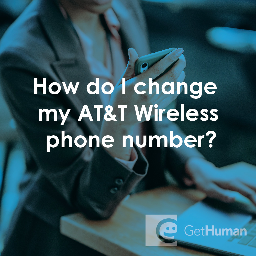 How Do I Change My AT&T Wireless Phone Number?