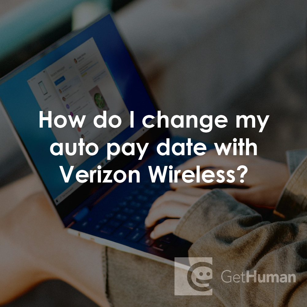 How Do I Change My Auto Pay Date with Verizon Wireless?