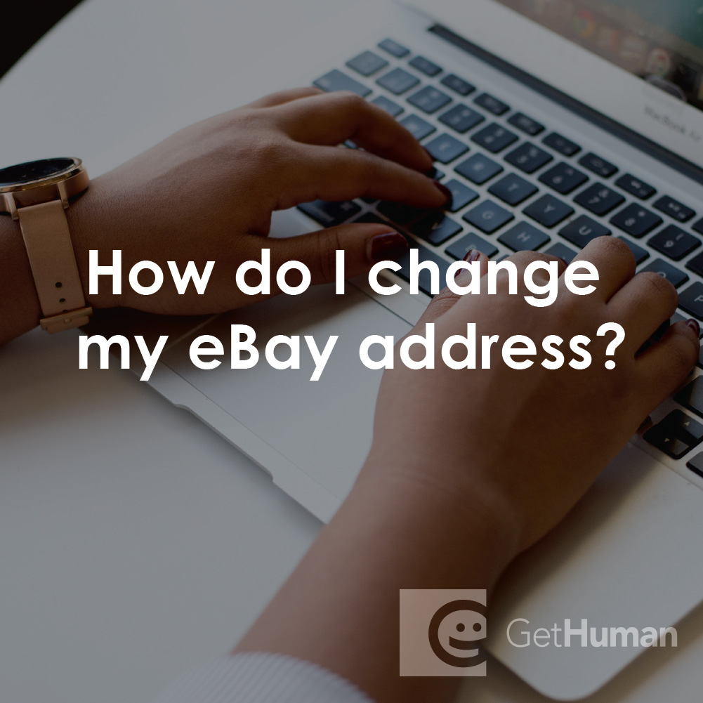 How Do I Change My eBay Address?