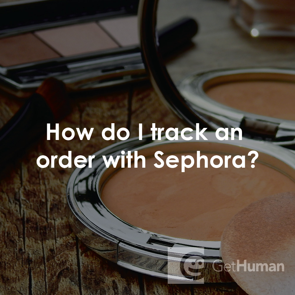 How Do I Track an Order with Sephora?