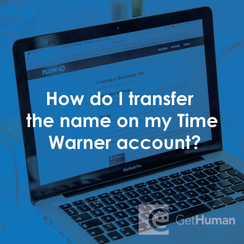 How Do I Transfer the Name on My Time Warner Account?