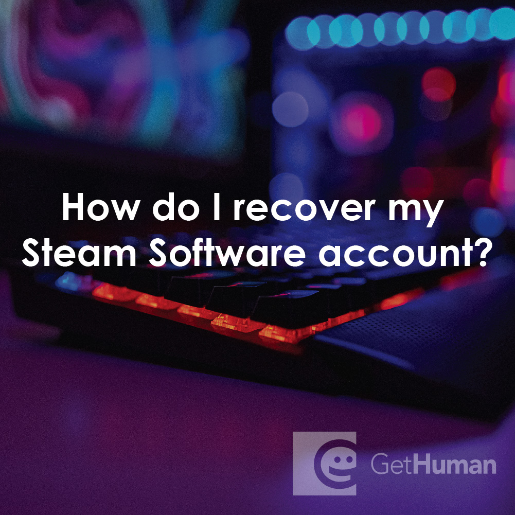 How Do I Recover My Steam Software Account?