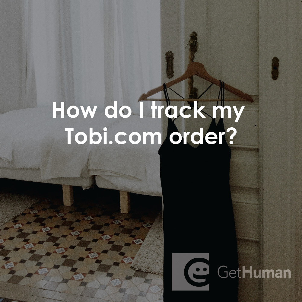 How Do I Track My Tobi.com Order?