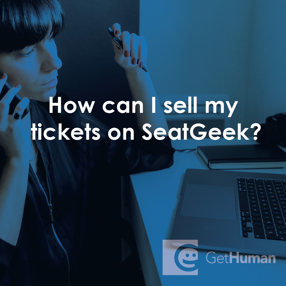How Can I Sell My Tickets on SeatGeek?