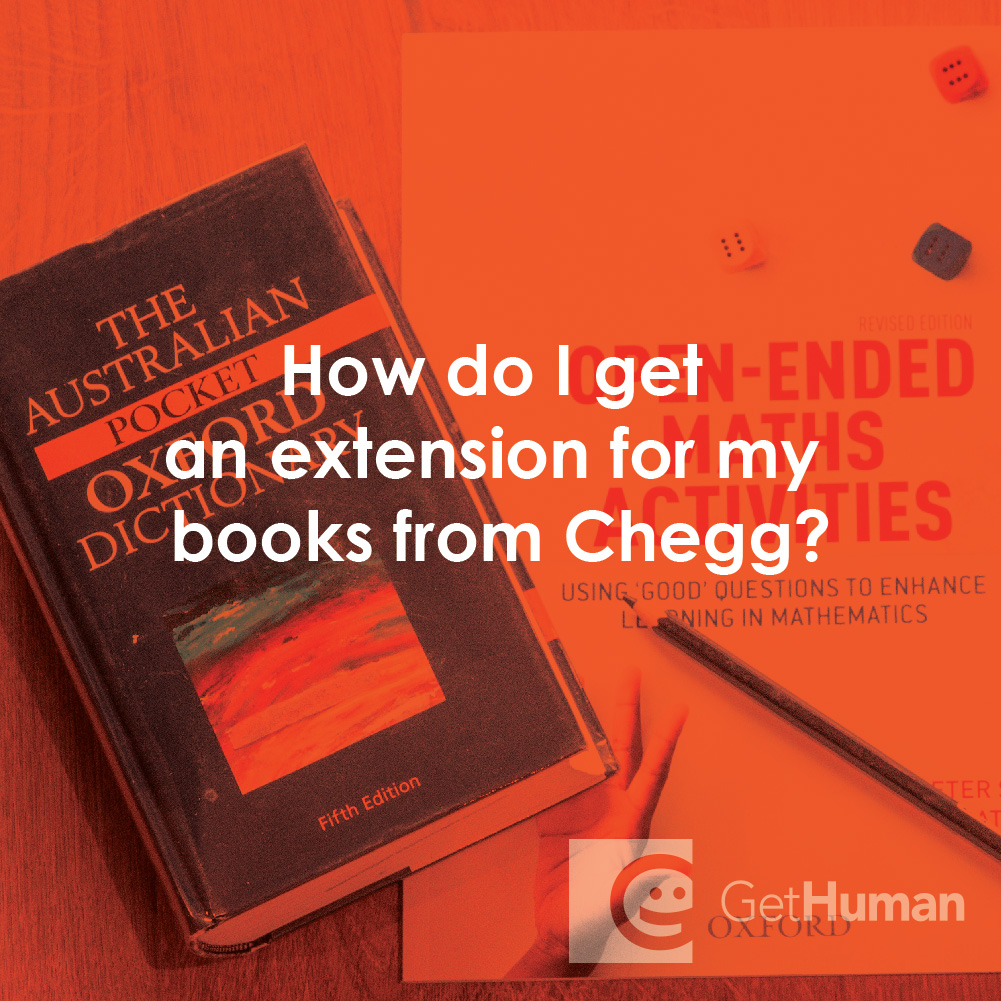 How Do I Get an Extension for My Books from Chegg?