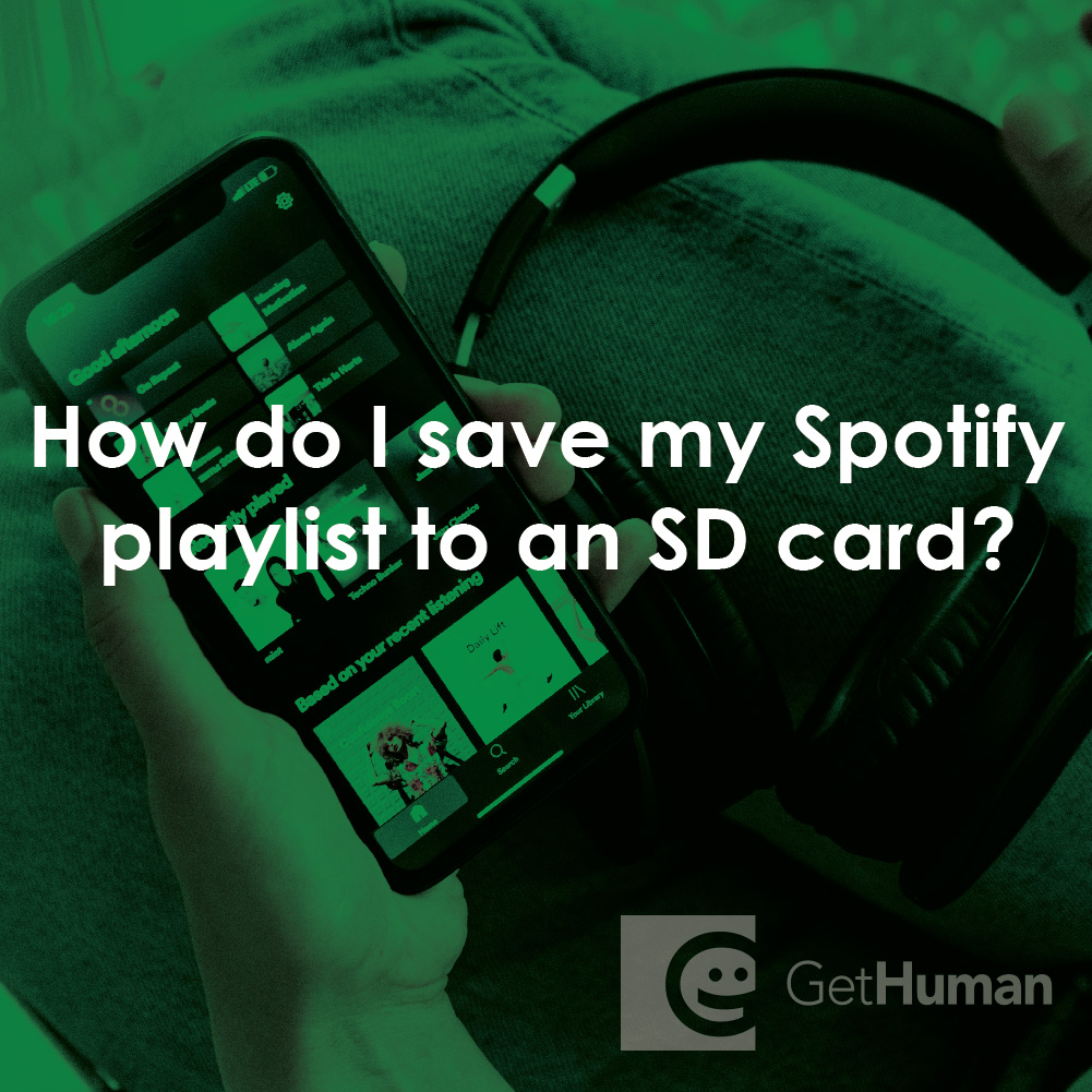 How Do I Save My Spotify Playlist to an Sd Card?
