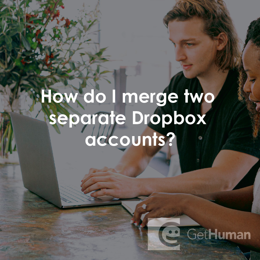 How Do I Merge Two Separate Dropbox Accounts?
