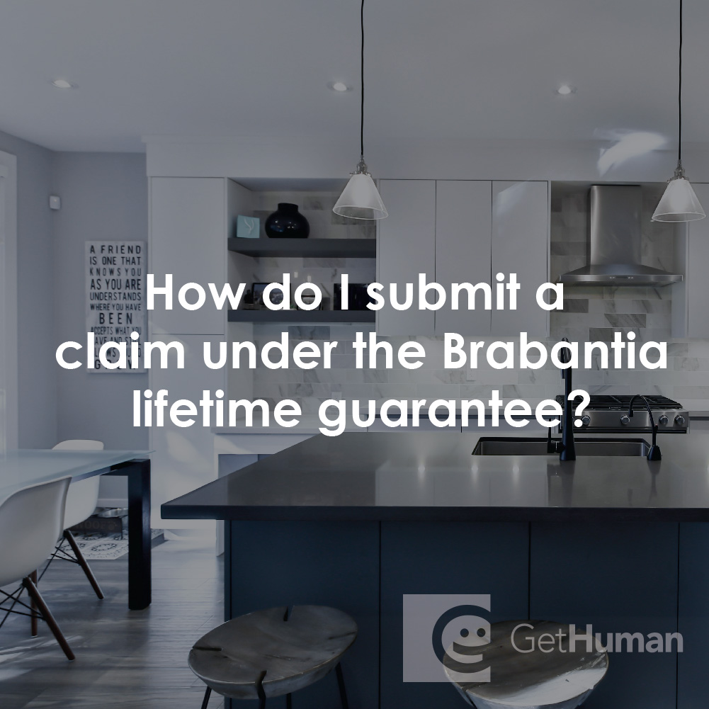 How Do I Submit a Claim Under the Brabantia Lifetime Guarantee?
