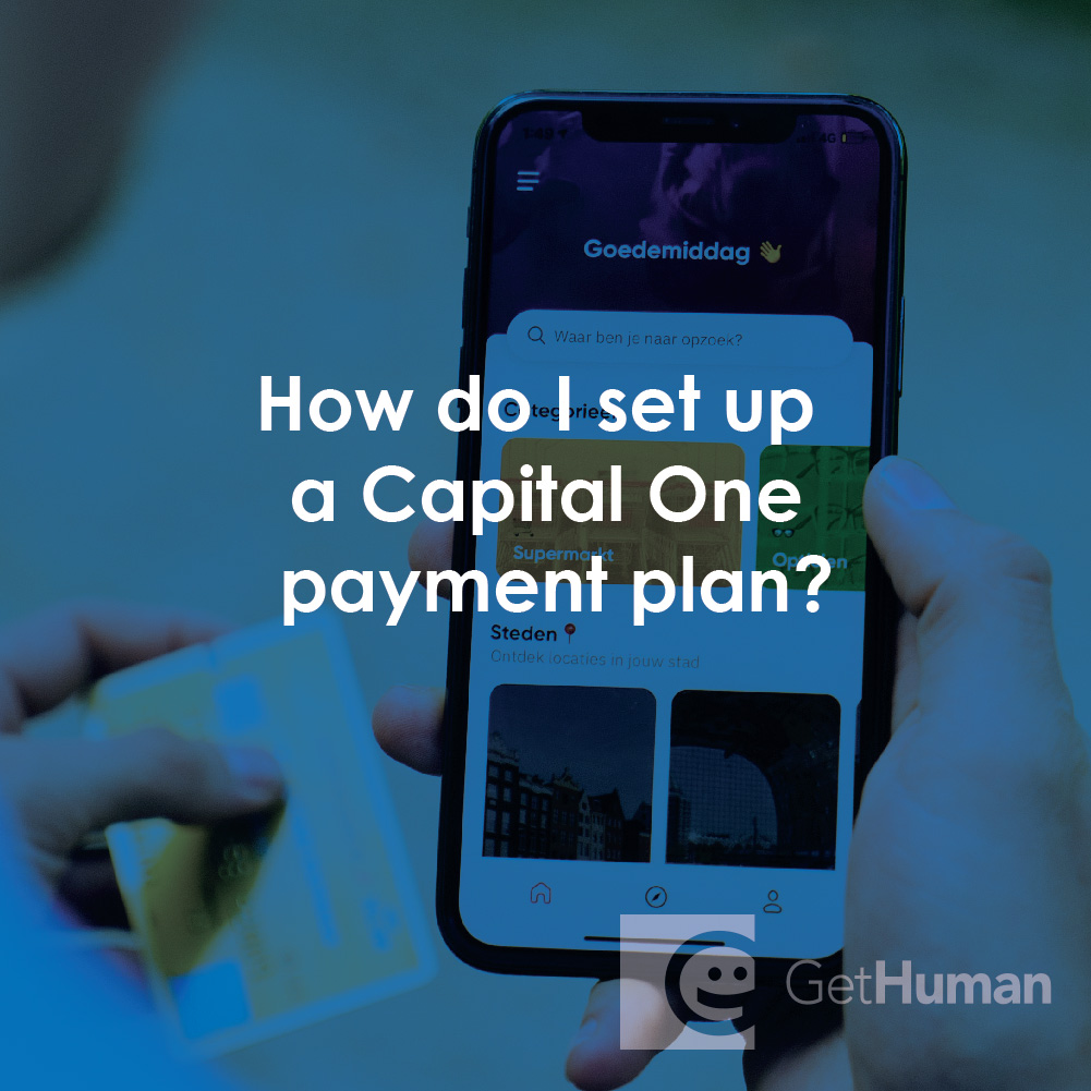 How Do I Set Up a Capital One Payment Plan?