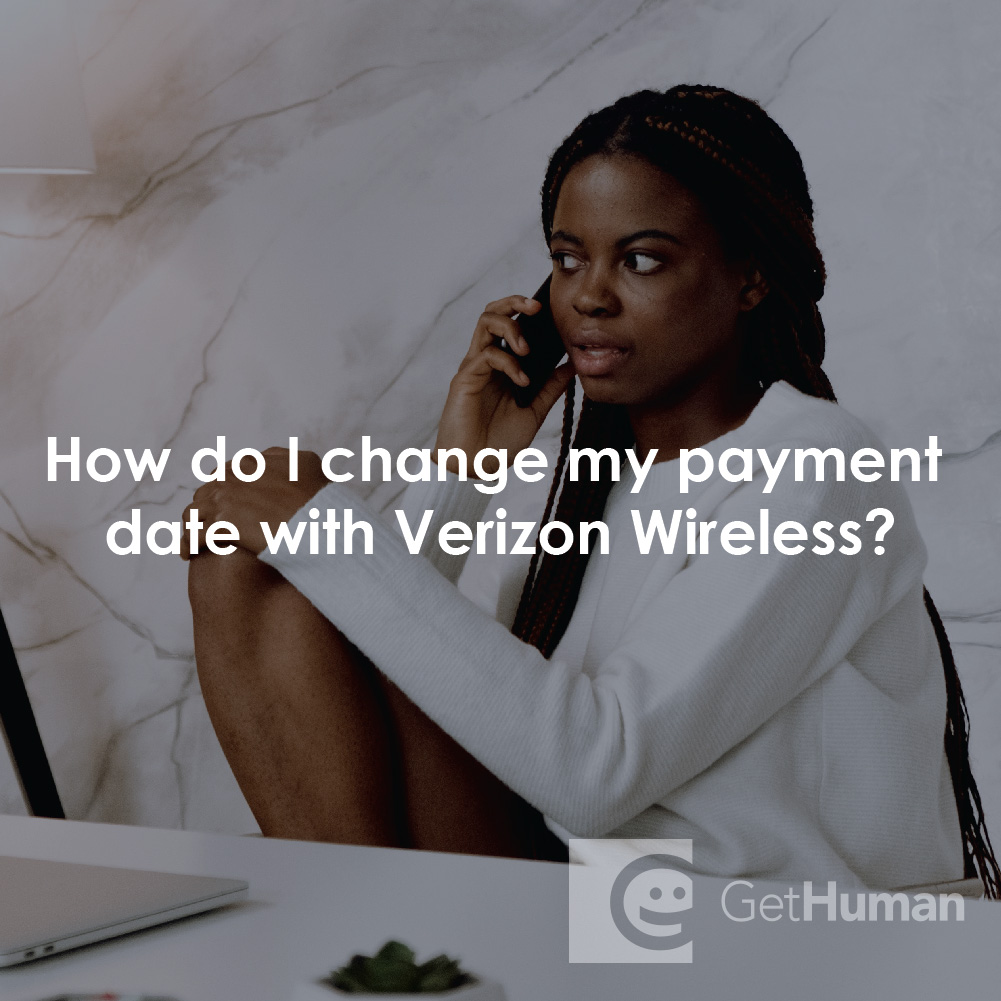 How Do I Change My Payment Date with Verizon Wireless?