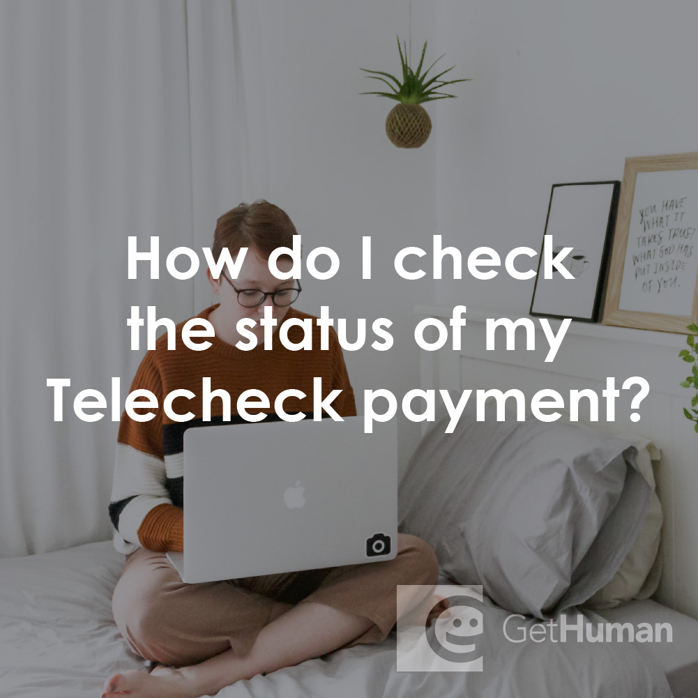 How Do I Check the Status of My Telecheck Payment?