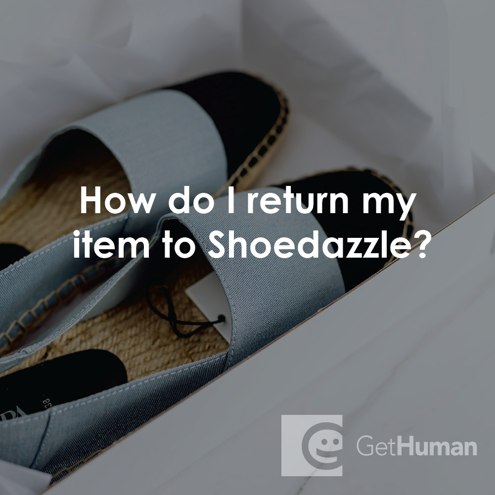 How Do I Return My Item to Shoedazzle?